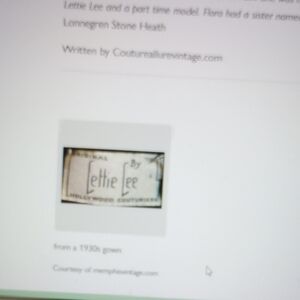 Lettie Lee Vintage Lace Dress